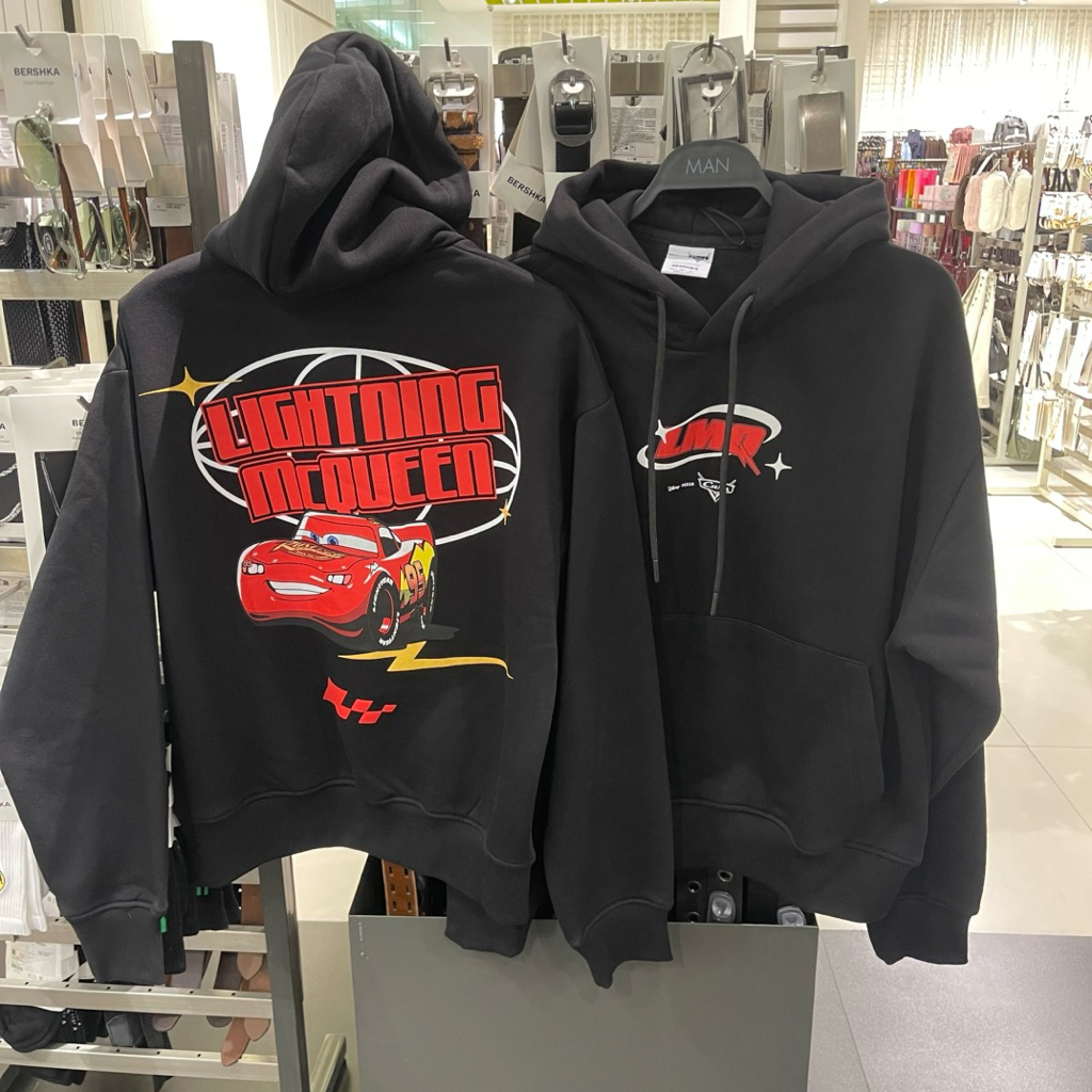 Hoodie Cars BERSHKA MEN Jastip (jasa titip)