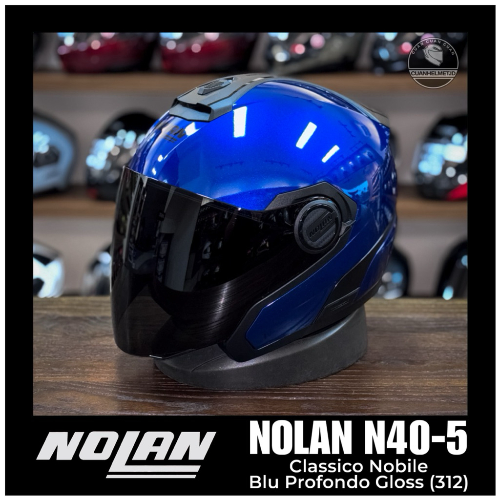 Nolan N40-5 Classico Nobile Blu Profondo Gloss (312) NOLAN N405