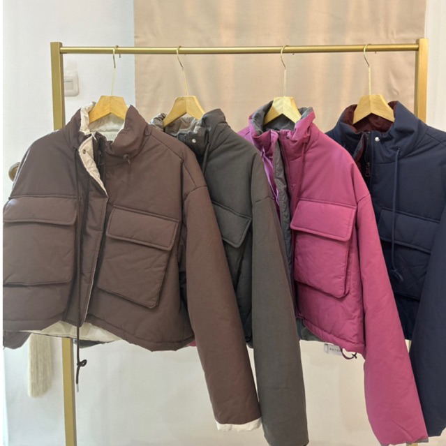 Jennie puffer jacket / jacket winter / puffer jacket anti angin