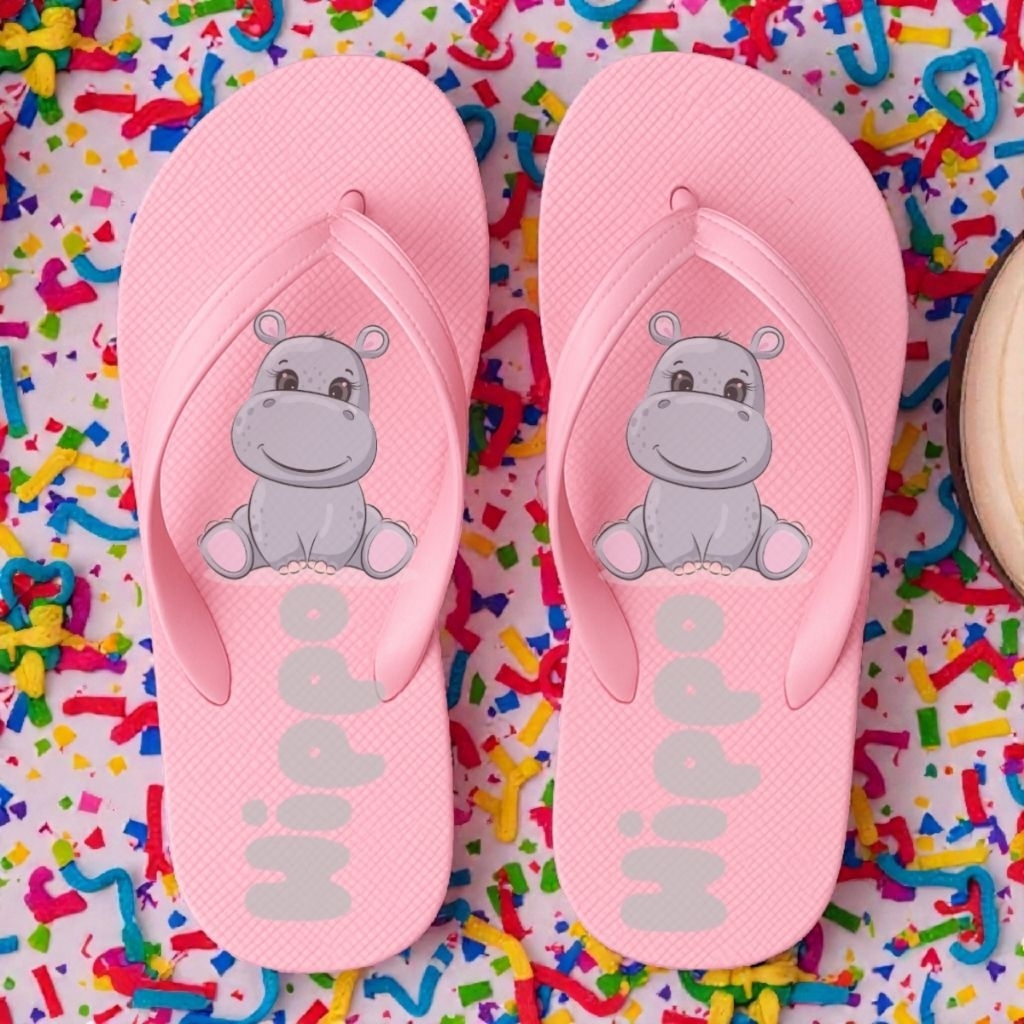 Sandal Jepit Anak Laki Laki Perempuan lucu Ukuran 26-35