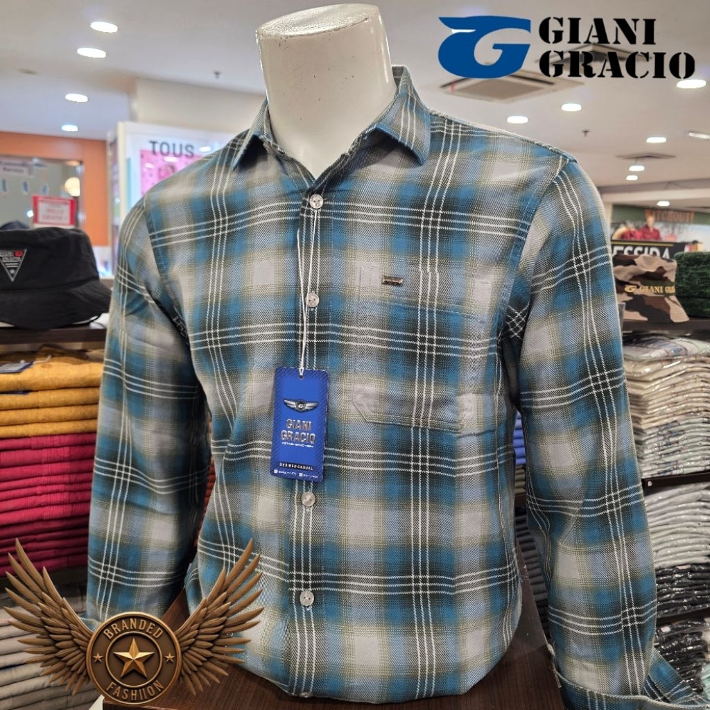 GIANI GRACIO KEMEJA LENGAN PANJANG G73105 001 02