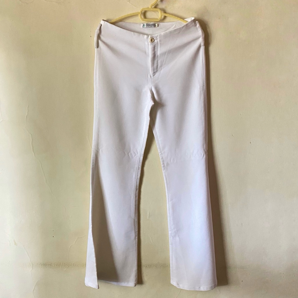 preloved celana cutbray putih