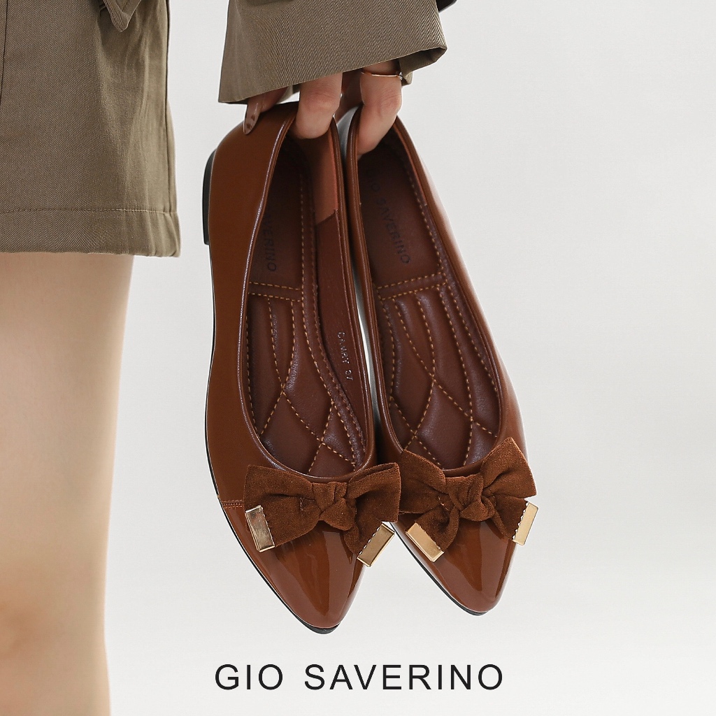 Gio Saverino Sepatu Wanita Flat Shoes Korea Sepatu Cewek Camry
