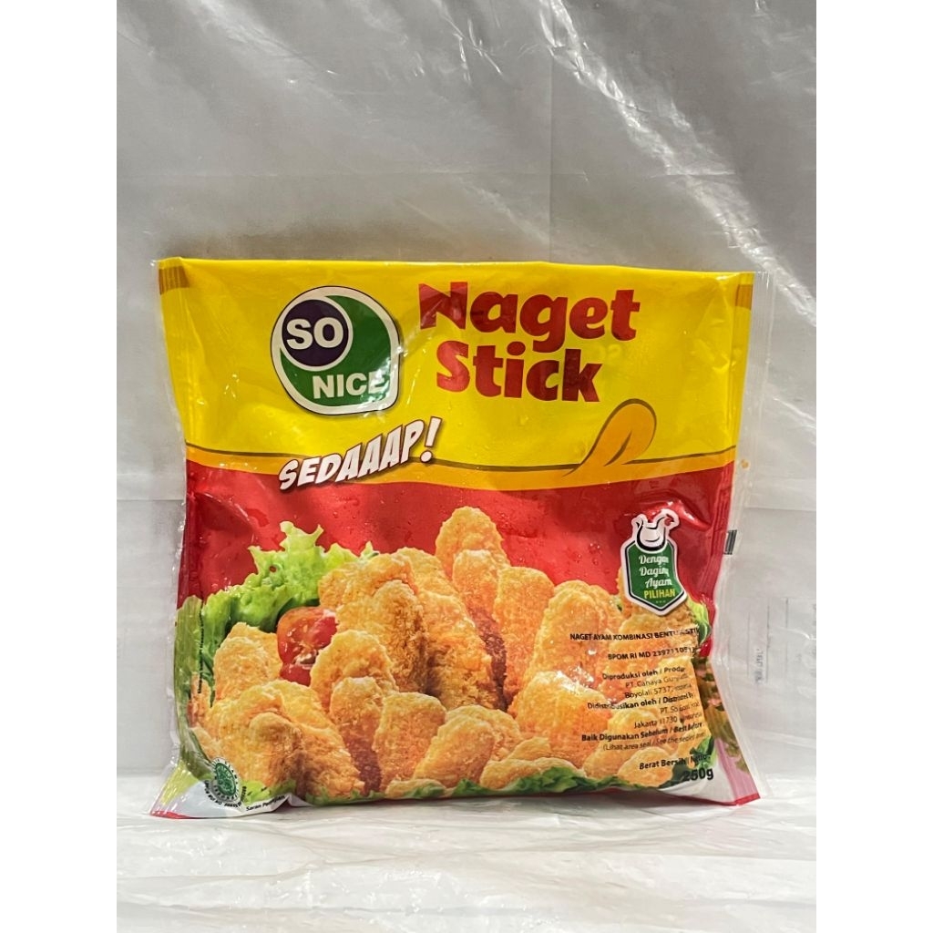 SO NICE Naget Stik 250gr