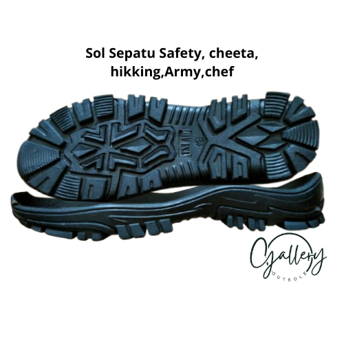 Sol Sepatu Boot Safety Army TNI King Cheetah Anti Slip