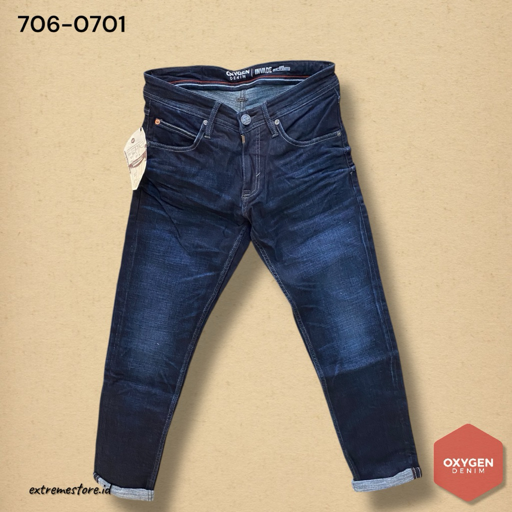 oxygen denim 706-0701 | celana panjang oxygen(slimfit)