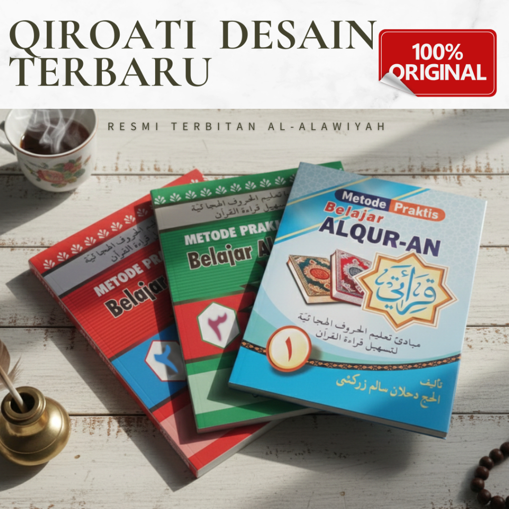Qiroati Lengkap Jilid 1–10 | Metode Belajar Al-Qur’an Cepat & Menyenangkan untuk Pemula