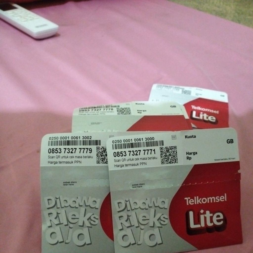 Perdana Telkomsel siap pakai - Kuota 3GB Nasional
