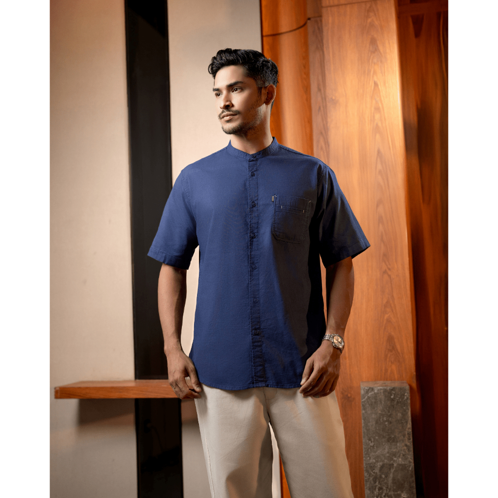 AS SAFWA  Baju Kemeja Koko Kemko KM79  S/S - FAYHAN Lengan Pendek