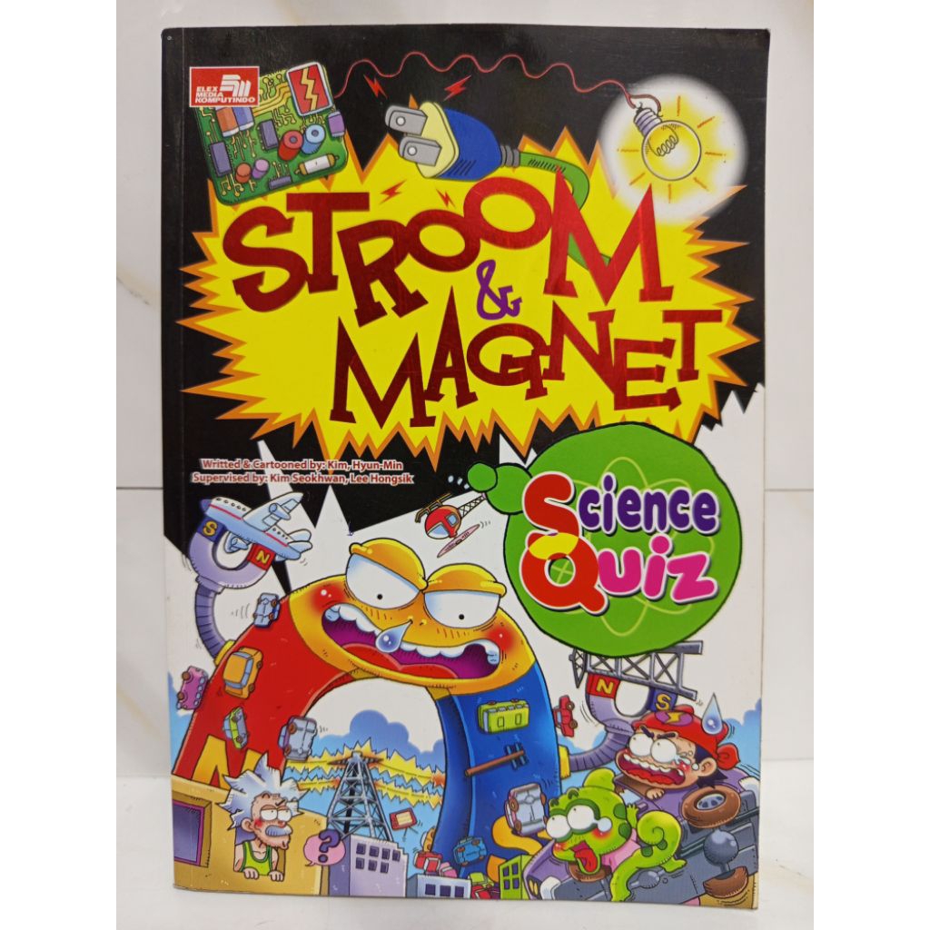 Buku stroom & magnet science quiz