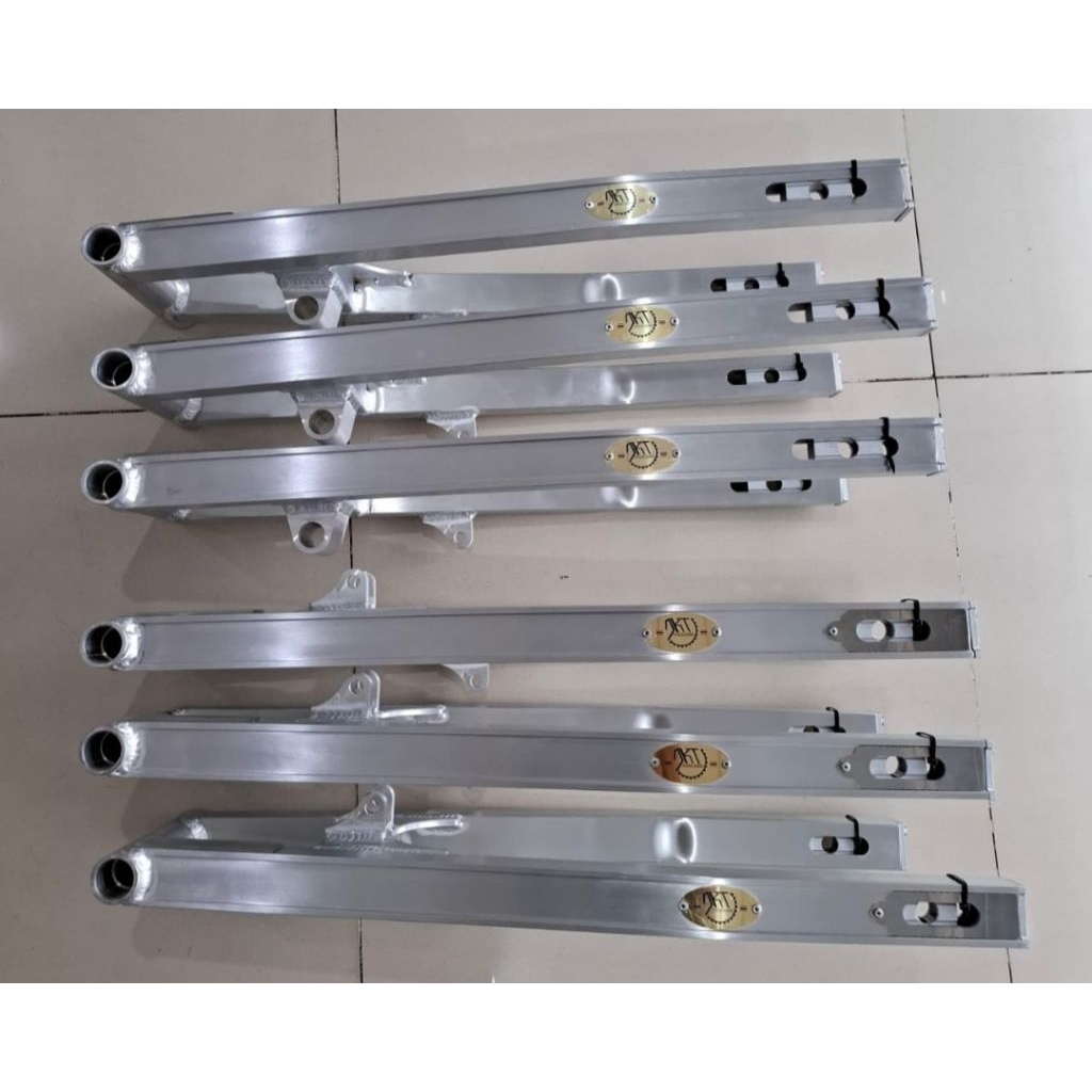 swing arm dkt slim kotak LONG 65 ninja R dan RR original