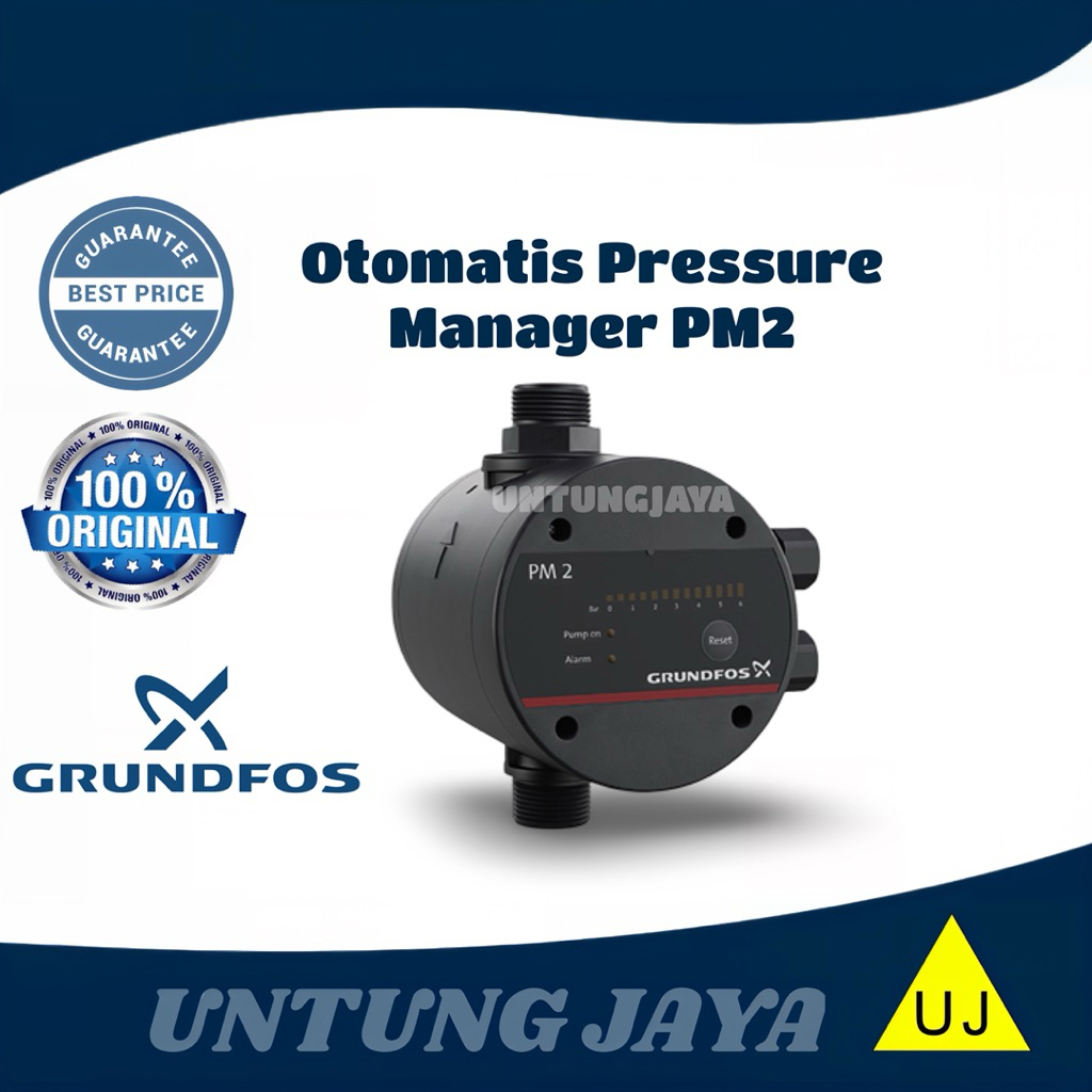 GRUNDFOS AUTOMATIC PRESSURE MANAGER PM2 // GRUNDFOS OTOMATIS PRESSURE MANAGER PM 2