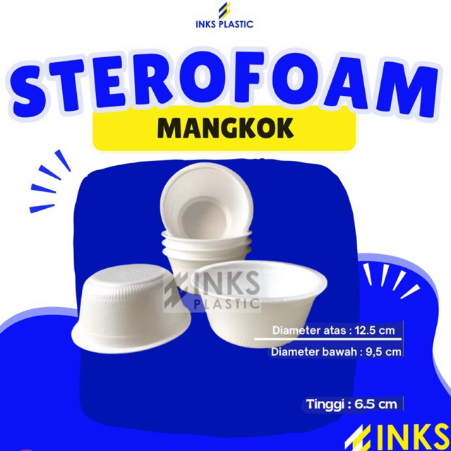 STEROFOAM MANGKOK STYROFOAM MAKANAN GABUS