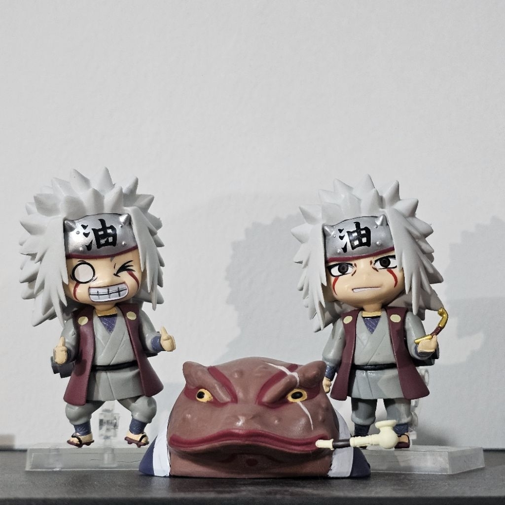 Action Figure Naruto Jiraiya Gamabunta Anine - Koleksi Hobi Pajangan