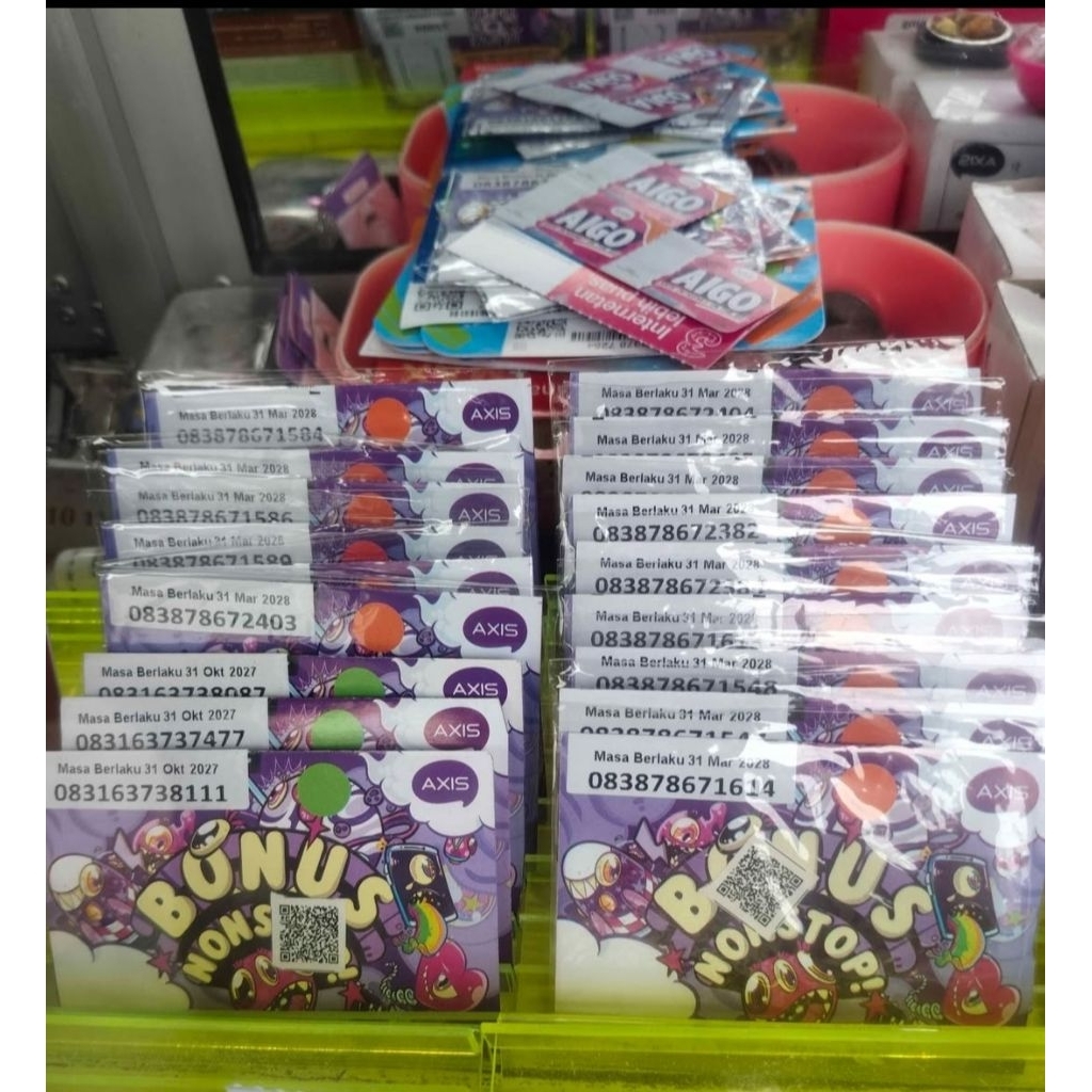 Kartu perdana AXIS 3GB