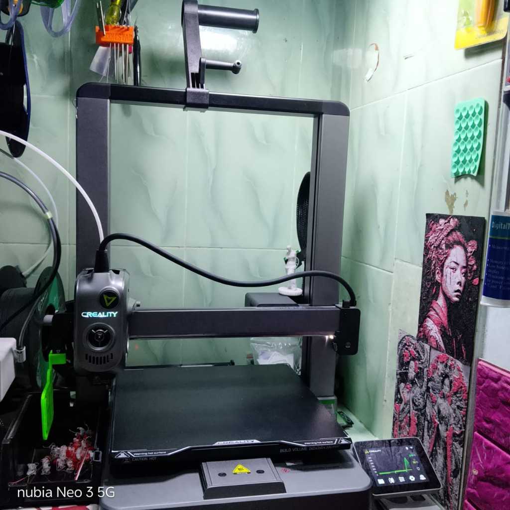 Printer 3D Creality Hi Combo Bekas Second Like New