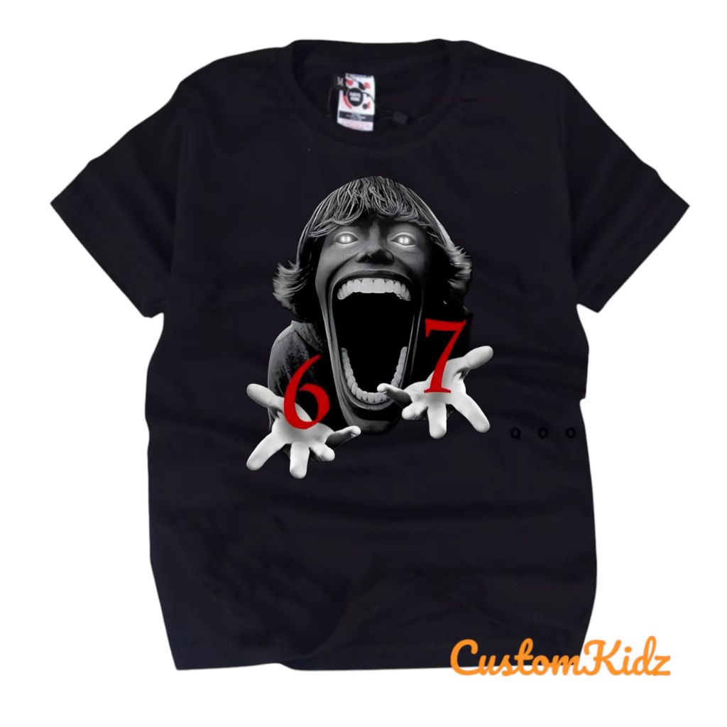 Baju anak kaos anak Bahan katun Distro SCP 67