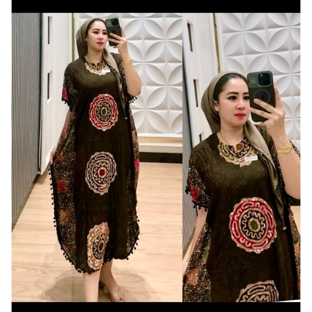 DASTER MIDI LOWO POMPOM VIRAL