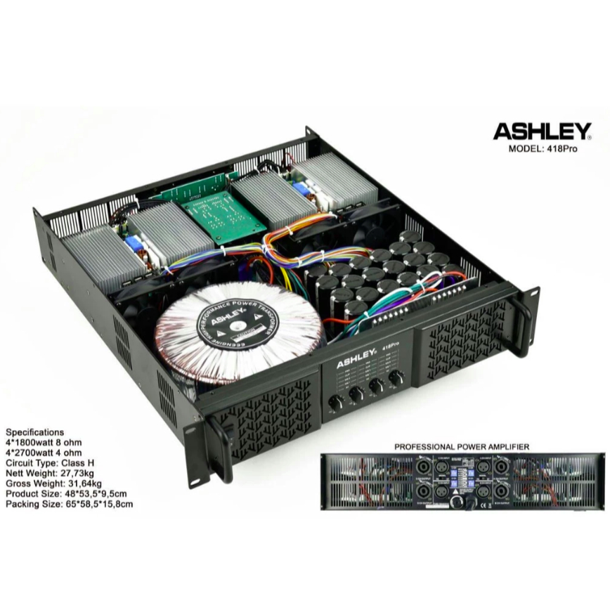 Power Ashley 418PRO / Power Ashley 4 Channel 418 PRO