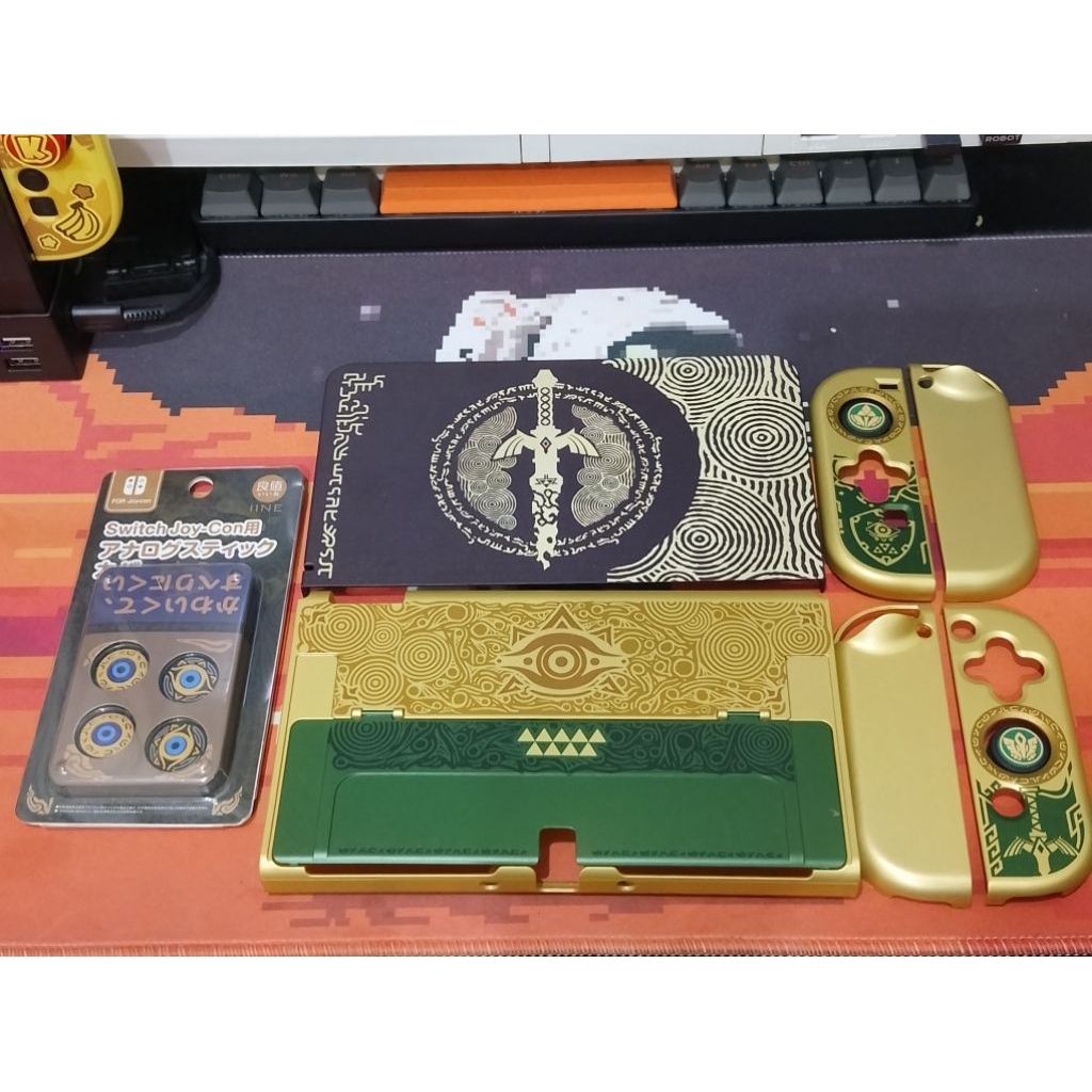 Case Dock Cover Thumbgrip Nintendo Switch OLED ZELDA Series