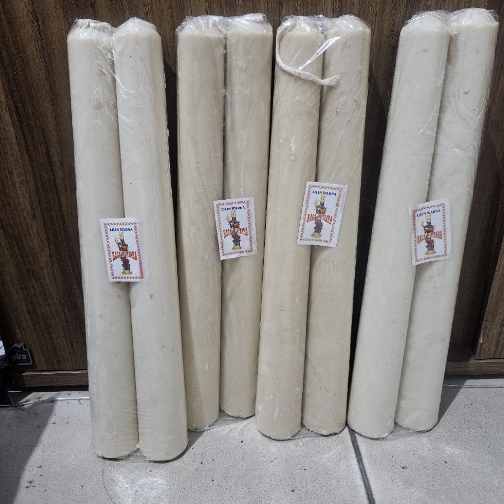 Lilin putih jumbo lilin besar lilin jumbo natal lilin altar lilin natal