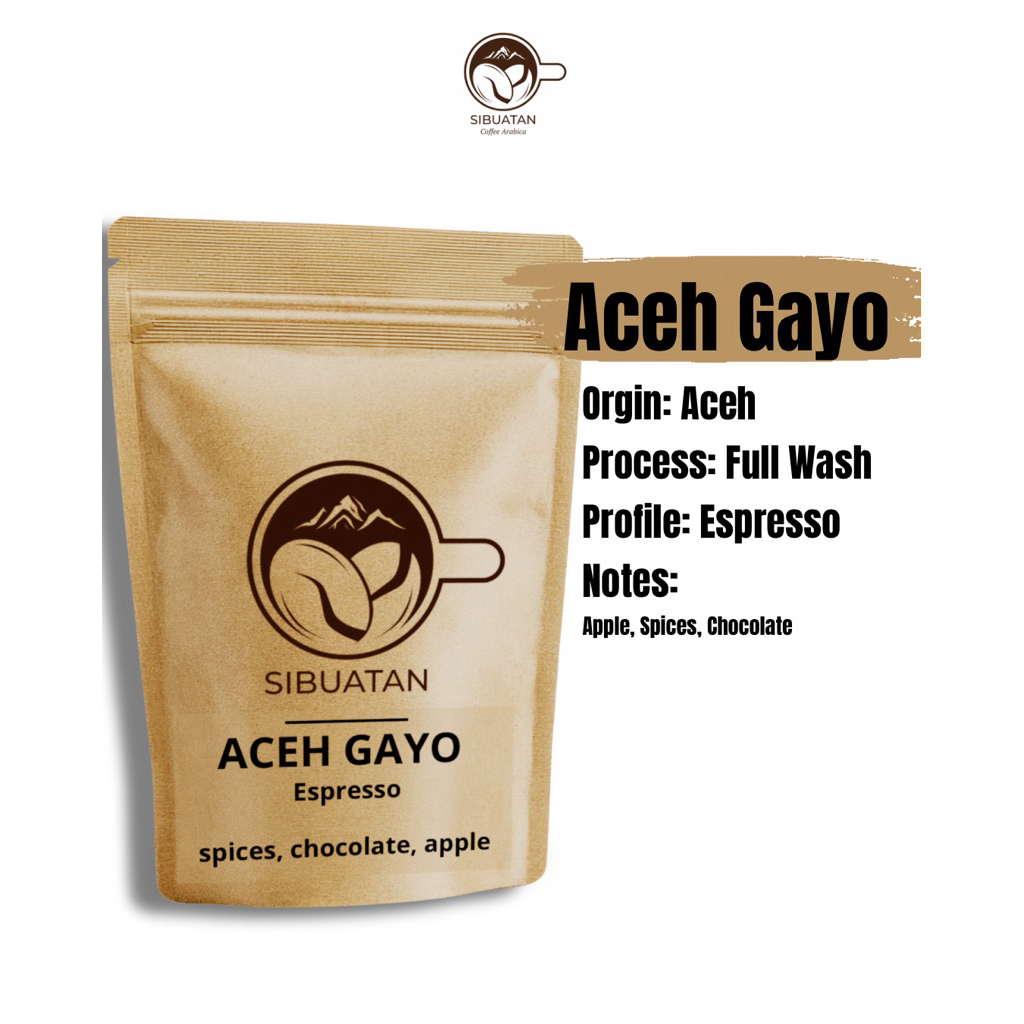 Kopi Aceh Gayo 100% Arabica Gayo Espresso | Sibuatan.id