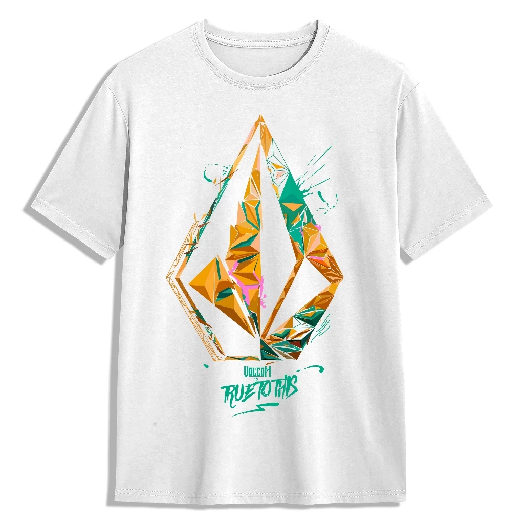 Kaos Volcom - Kaos Pria Kain Katun Premium Cotton Combed 24s
