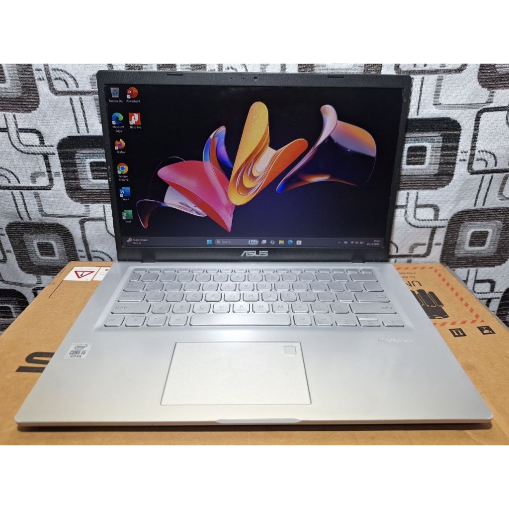 laptop asus vivobook A416J core i5 gen 10 ram 8gb ssd 500gb layar FHD Backlit keyboard
