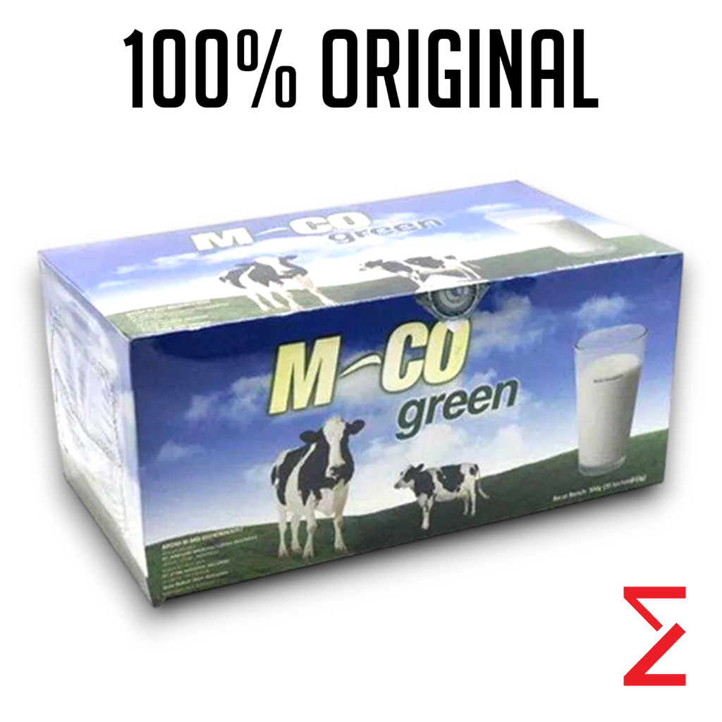 Susu Mco Green Susu Skim Bubuk M-co Green Kolostrum IsI 20 Sachet 100% ORIGINAL Termurah