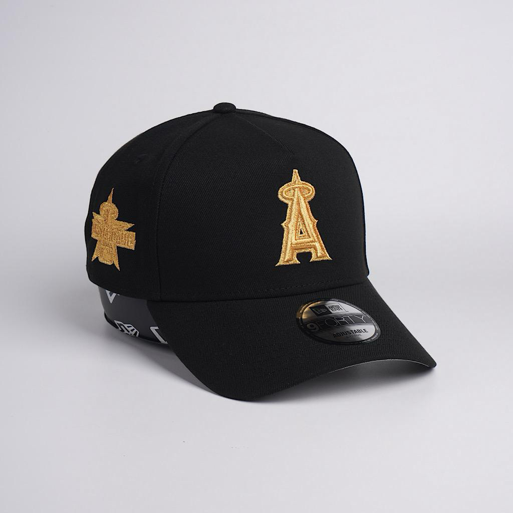 topi new era original anaheim angels gold edition