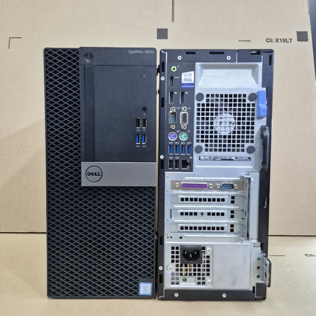 PC DELL OPTIPLEX I7 7700 RAM VARIAN SSD VARIAN BERGARANSI