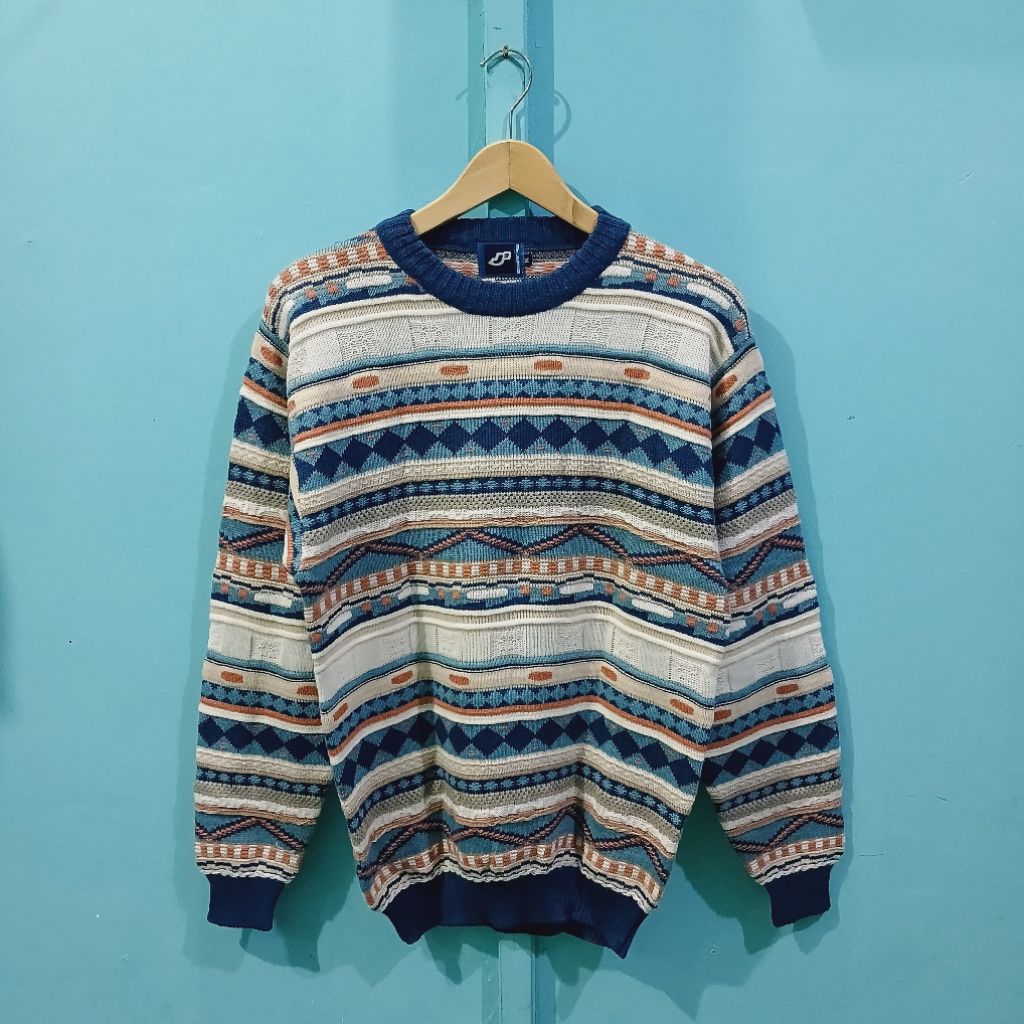 KNITWEAR SWEATER RAJUT VINTAGE UNISEX MR.JUNKO KWB0001