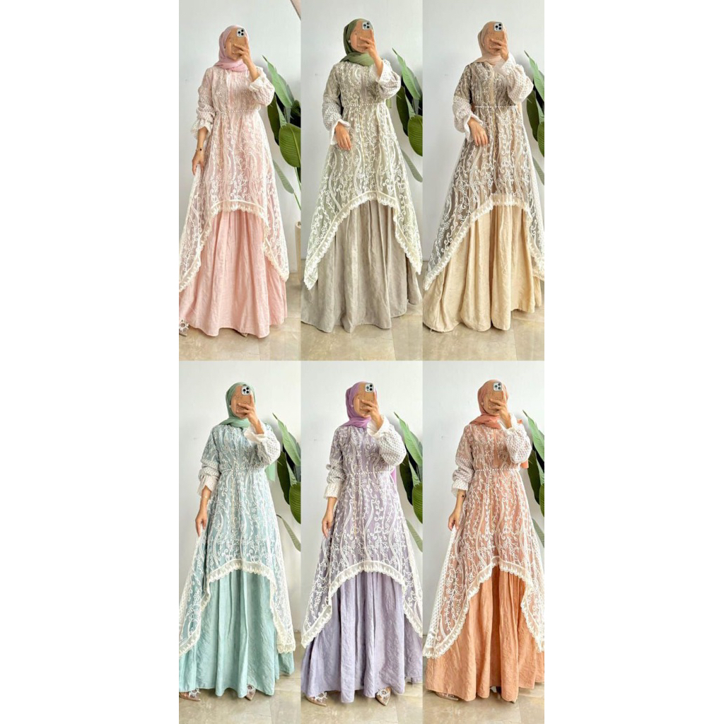 LOASKA DRESS // GAMIS TILLE BRUKAT