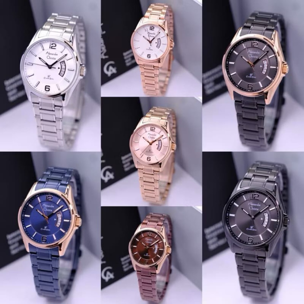 JAM TANGAN WANITA ALEXANDRE CHRISTIE AC8289 / AC 8289 / AC8684 / AC 8684 GARANSI RESMI 1TAHUN