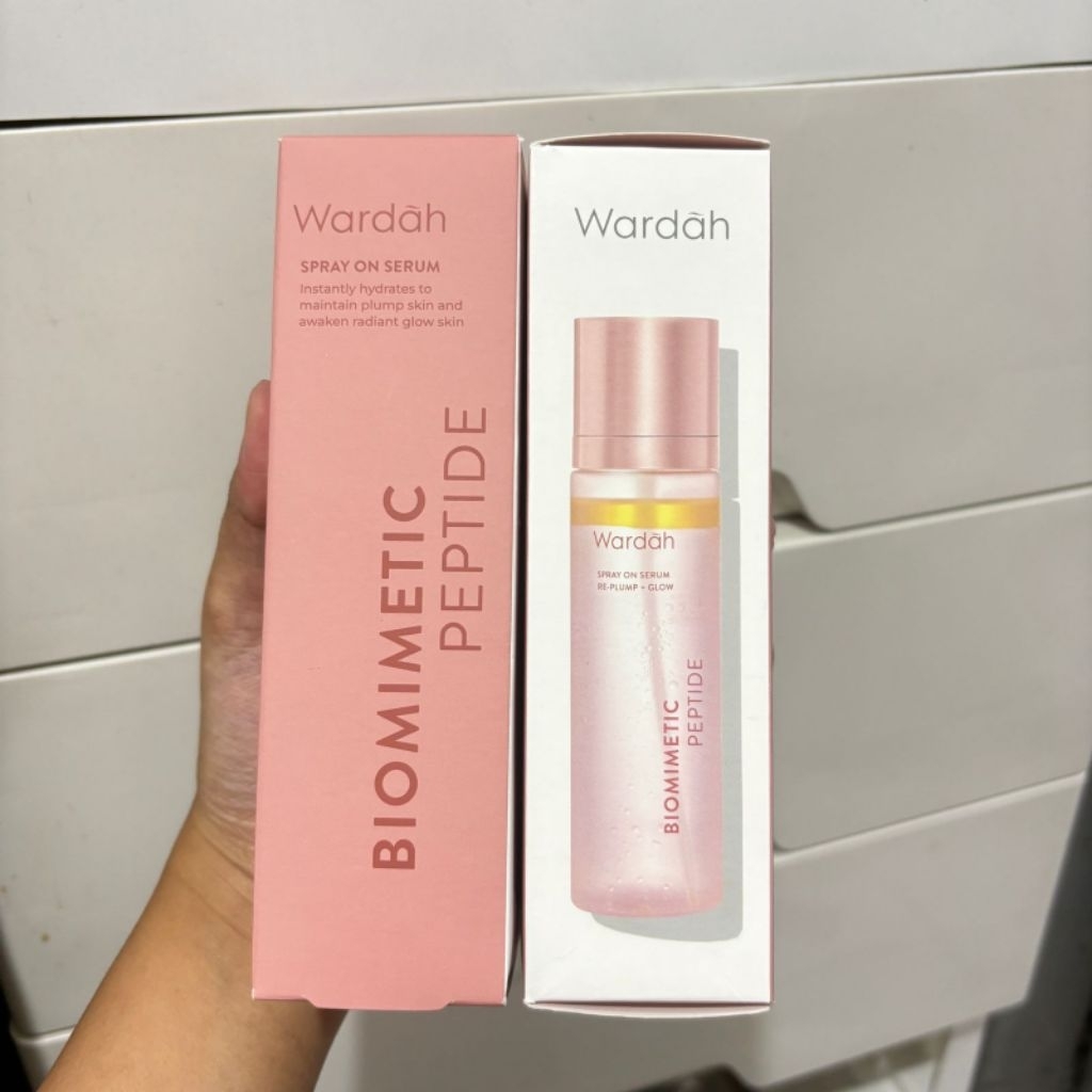 WARDAH Serum Spray - Instant Glowing First Spray Serum - Spray On Serum 105 ml - Kulit lebih glowing