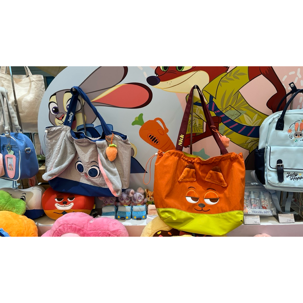 OHSOME x Disney -  Qyounger Zootopia Nick Bag Series Tas Wanita/Anak Anak Karakter Disney