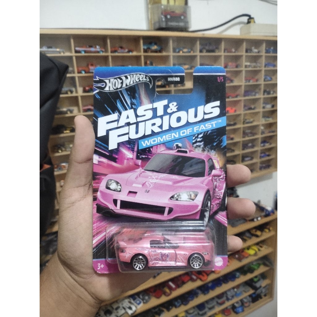 Hotwheels Honda S2000 Suki Pink Fast Furious
