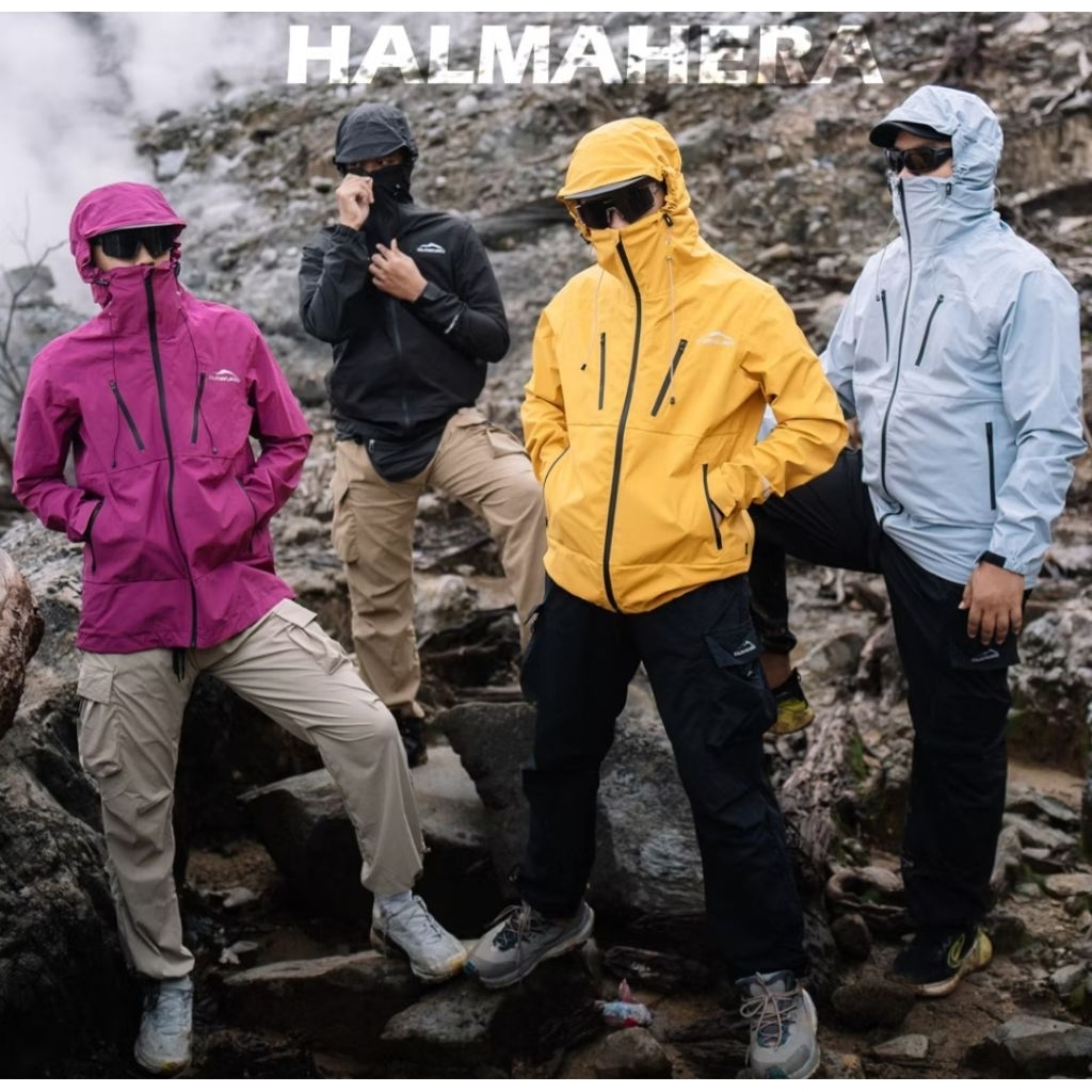 Jaket Gopcore Kilimanjaro Halmahera 3 Layer Waterproof - Rain Jacket