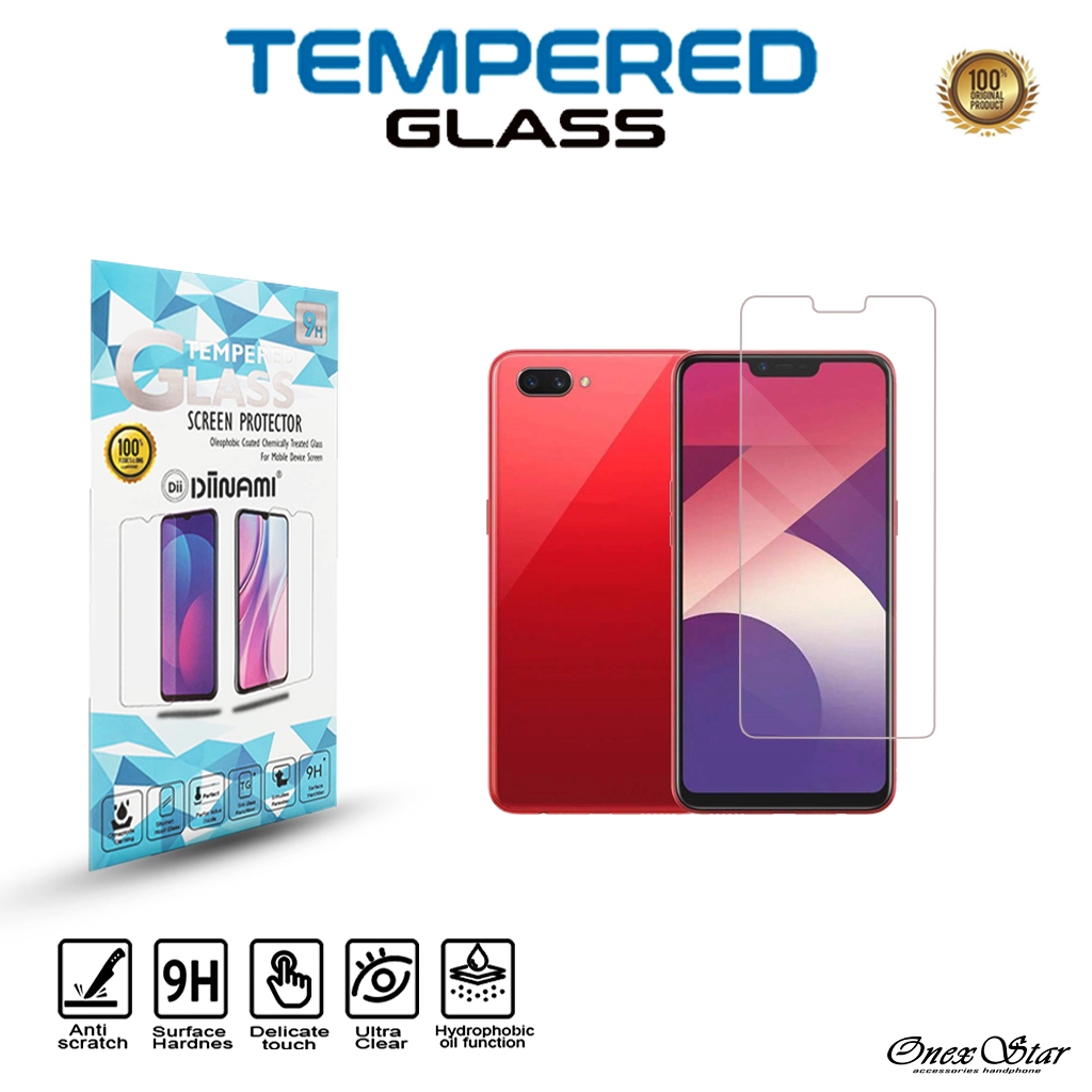 Tempered Glass Clear For Oppo A3s - Anti Gores Hp - Pelindung Layar Hp - Tempered Glass kaca - Tempe