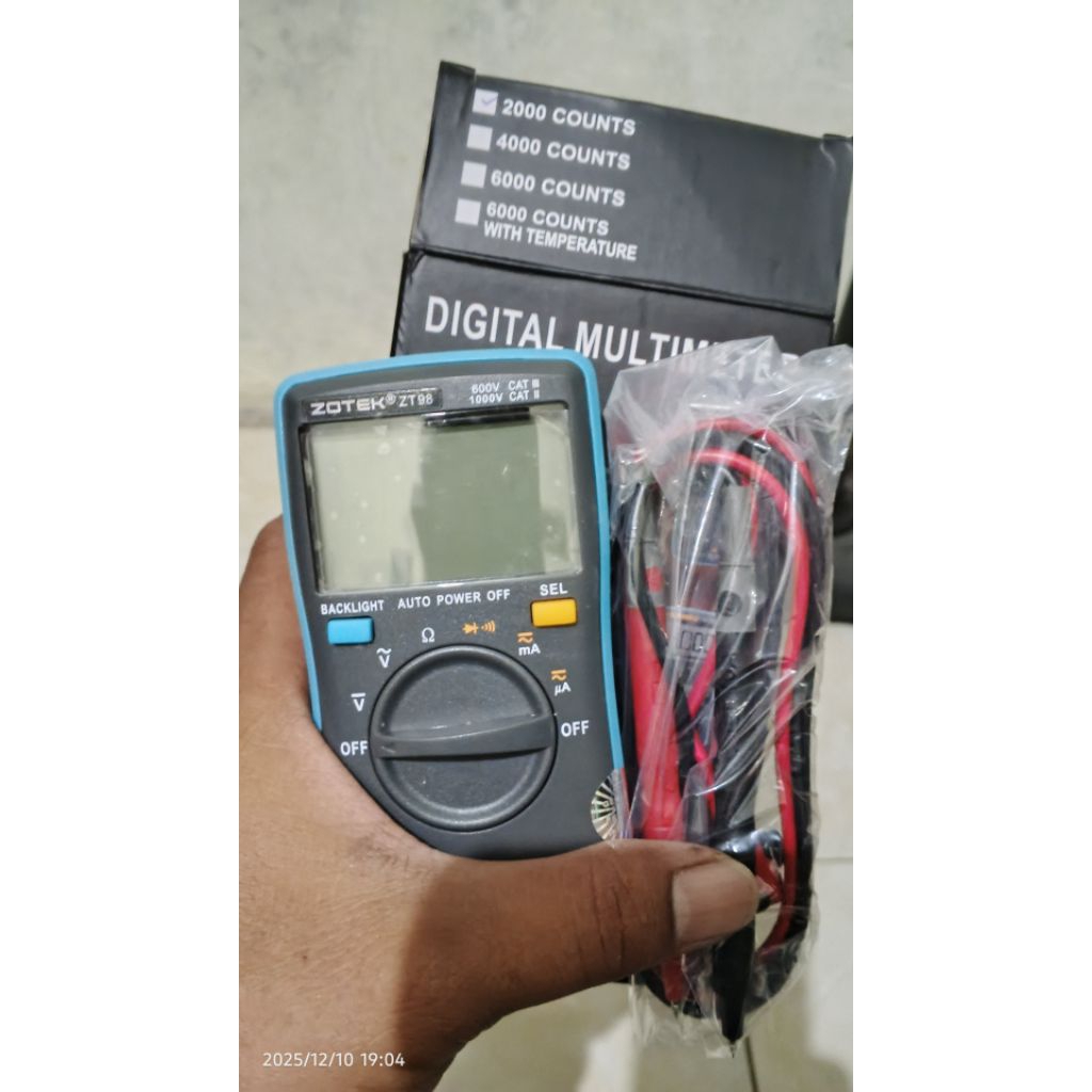 MULTITESTER ZOTEK ZT98