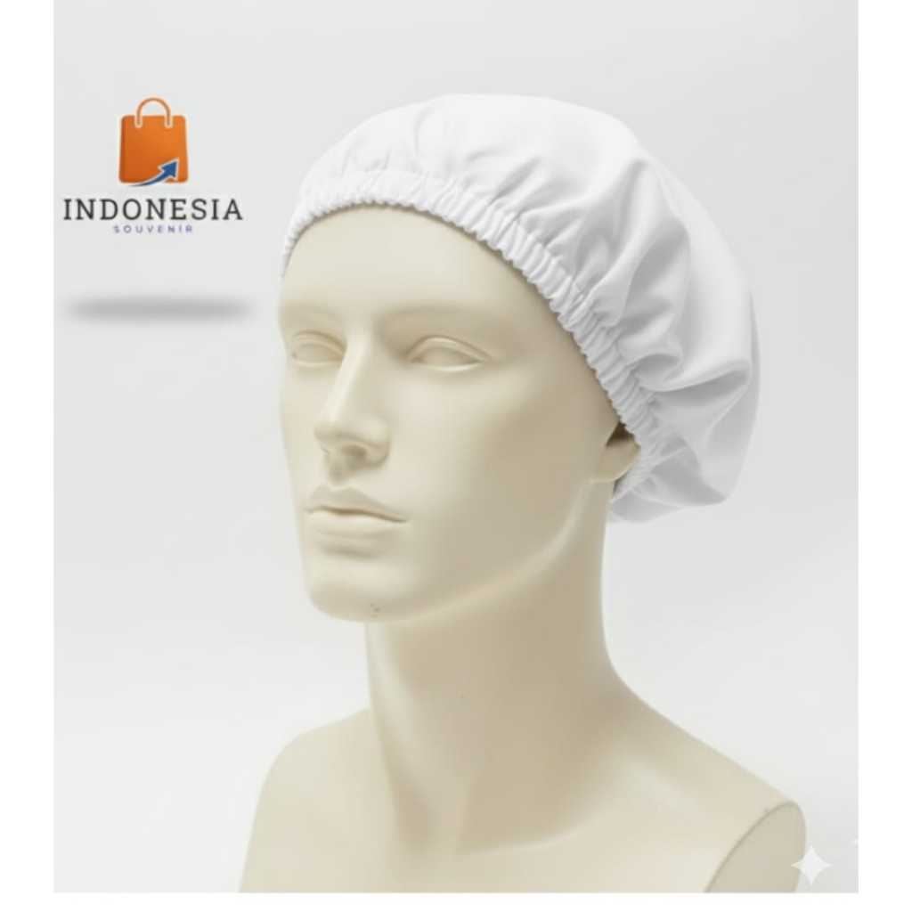Hairnet Kain / HAIRNET KAIN / Hair CAP / TOPI CHEF READY STOCK 