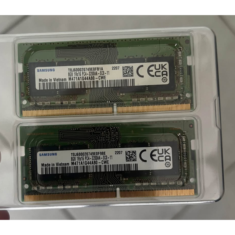 RAM Laptop Sodimm DDR4 16gb (2x8gb) 3200Mhz