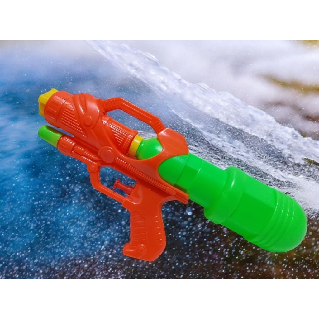 BYBO 1230 Pistol Air Mainan Anak Water Gun Semprot Jarak Jauh