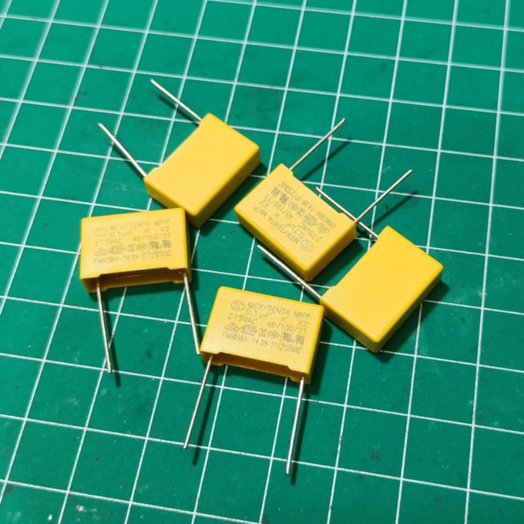 Kapasitor 104 275V 100nF mkp