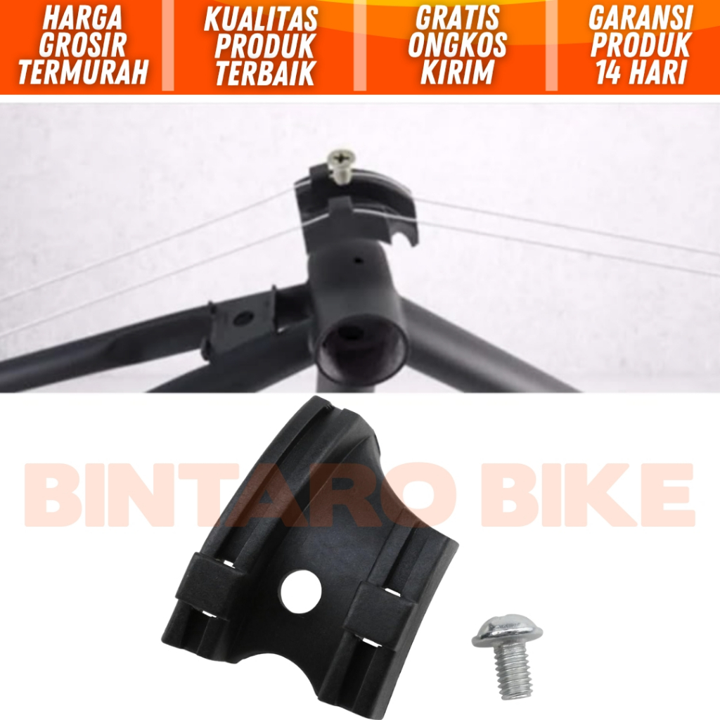 Clamp Sepeda Jalur Kabel Shifter Bawah BB Shifter Cable Guide Rear Derailleur RD FD Sepeda Lipat MTB