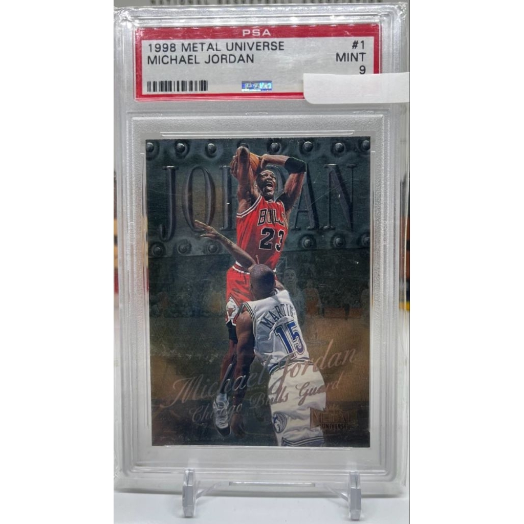 8. KARTU BASKET MICHAEL JORDAN 1998 METAL UNIVERSE #1