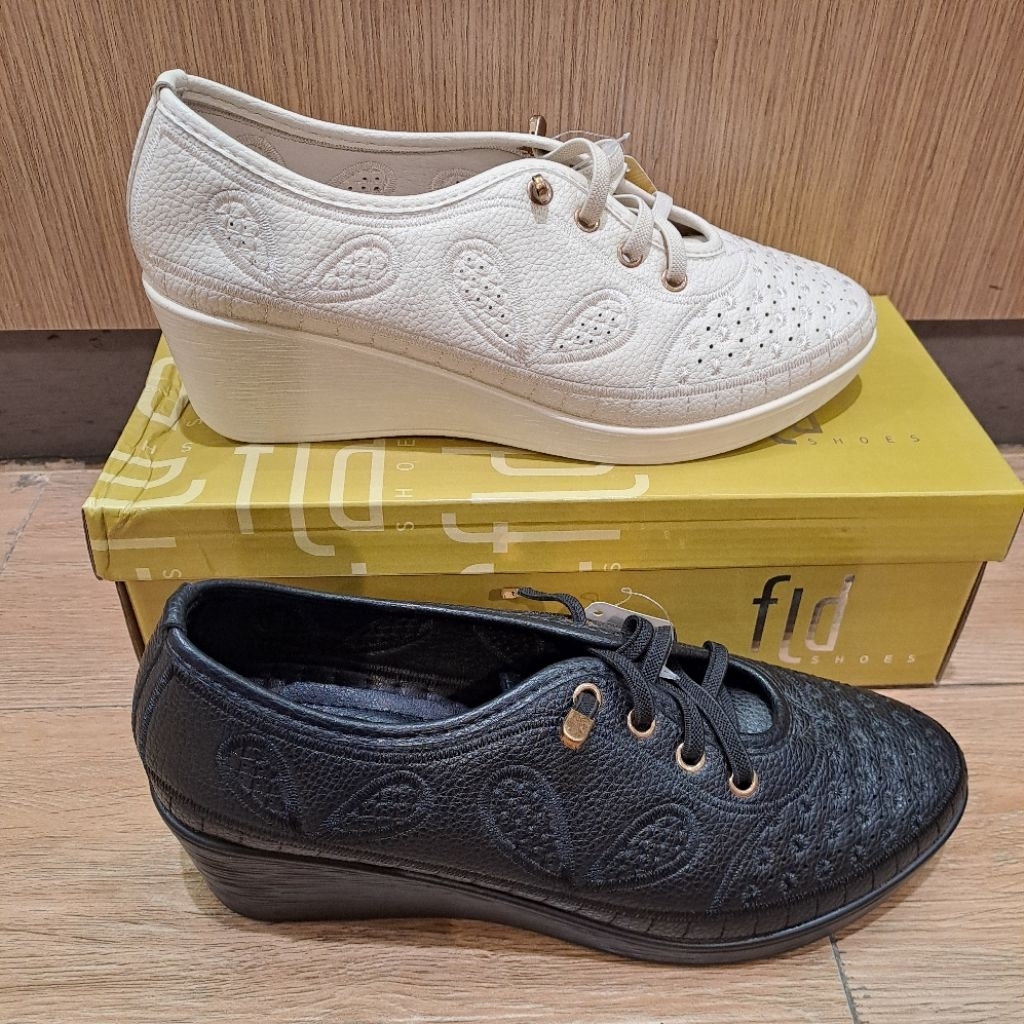 sepatu wedges wanita FLD