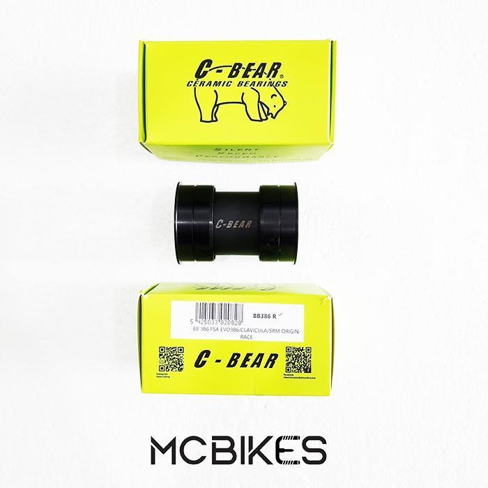 C-Bear BB Bottom Bracket Ceramic BB386 R Axle 30 FSA SRAM Clavicula