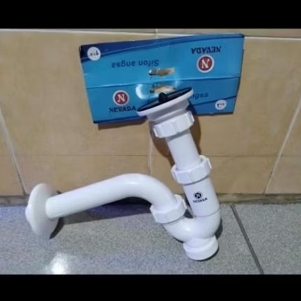 Sifon Wastafel Angsa PVC / Sifon Wastafel / Pipa Angsa Pembuangan