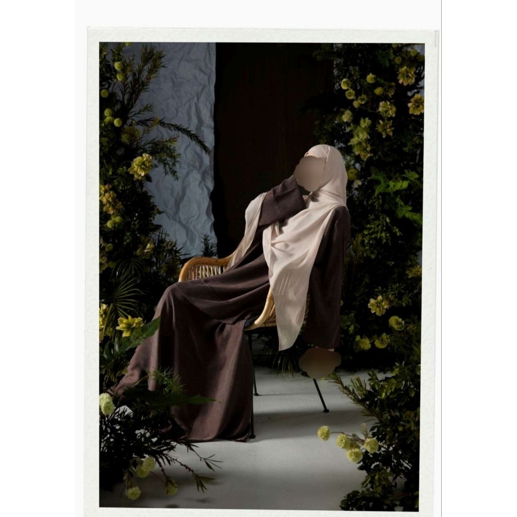 Taza Abaya Tunic One Set Fina Shila Saba Sara Neima Leya Couture Denim Burnt Mocca Plum Butterscotch